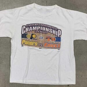 Retro Pacers Vs Knicks Ecf Y2K Basketball Fan T-Shirt